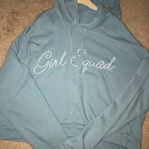 cute cropped hoodie